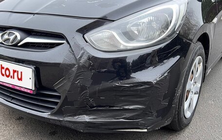 Hyundai Solaris II рестайлинг, 2011 год, 590 000 рублей, 21 фотография