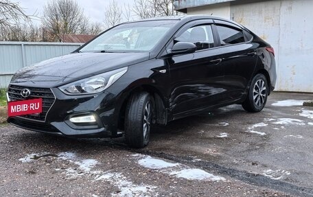 Hyundai Solaris II рестайлинг, 2017 год, 1 020 000 рублей, 5 фотография