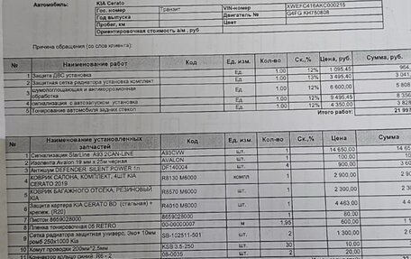 KIA Cerato IV, 2019 год, 1 650 000 рублей, 23 фотография