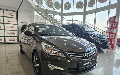 Hyundai Solaris II рестайлинг, 2015 год, 1 235 000 рублей, 3 фотография