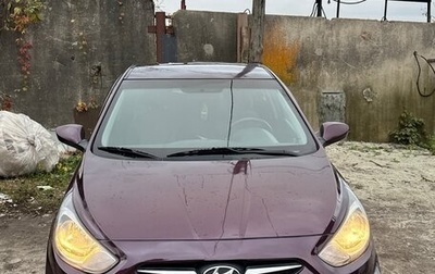 Hyundai Solaris II рестайлинг, 2011 год, 670 000 рублей, 1 фотография