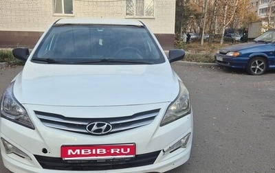 Hyundai Solaris II рестайлинг, 2015 год, 980 000 рублей, 1 фотография