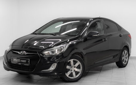 Hyundai Solaris II рестайлинг, 2011 год, 870 000 рублей, 1 фотография