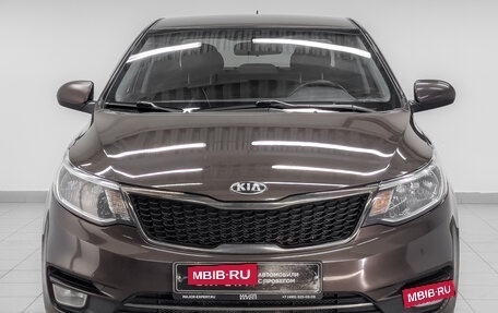 KIA Rio III рестайлинг, 2016 год, 1 075 000 рублей, 2 фотография