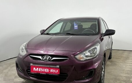Hyundai Solaris II рестайлинг, 2011 год, 675 000 рублей, 1 фотография