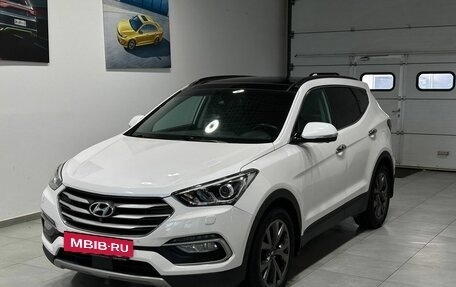 Hyundai Santa Fe III рестайлинг, 2016 год, 2 499 900 рублей, 2 фотография