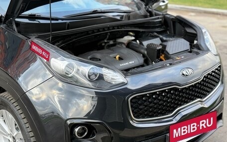 KIA Sportage IV рестайлинг, 2016 год, 1 630 000 рублей, 24 фотография