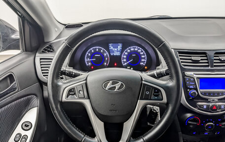 Hyundai Solaris II рестайлинг, 2011 год, 870 000 рублей, 21 фотография