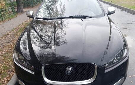 Jaguar XF I рестайлинг, 2012 год, 1 100 000 рублей, 29 фотография