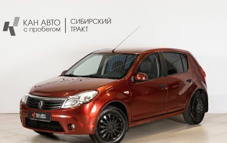 Renault Sandero I, 2011 год, 546 100 рублей, 1 фотография