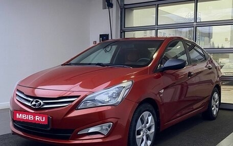 Hyundai Solaris II рестайлинг, 2014 год, 1 210 000 рублей, 1 фотография