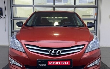 Hyundai Solaris II рестайлинг, 2014 год, 1 210 000 рублей, 2 фотография