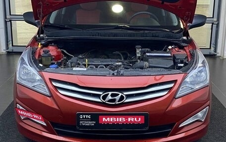 Hyundai Solaris II рестайлинг, 2014 год, 1 210 000 рублей, 9 фотография