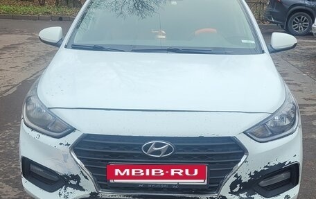 Hyundai Solaris II рестайлинг, 2018 год, 750 000 рублей, 5 фотография