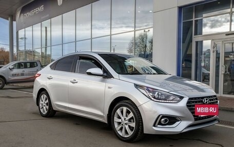 Hyundai Solaris II рестайлинг, 2018 год, 1 588 000 рублей, 3 фотография