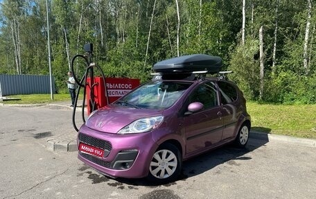 Peugeot 107 I рестайлинг, 2012 год, 540 000 рублей, 1 фотография