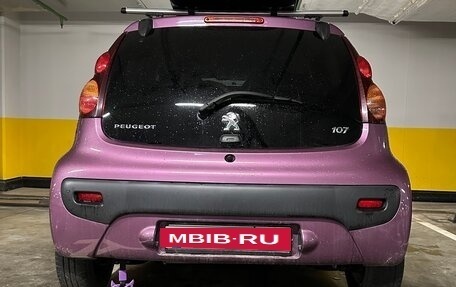 Peugeot 107 I рестайлинг, 2012 год, 540 000 рублей, 5 фотография