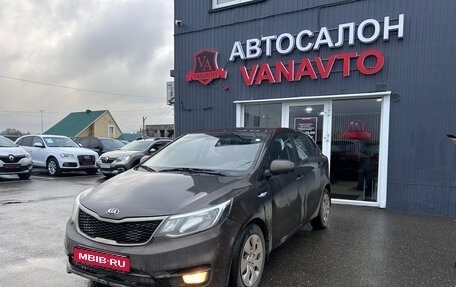 KIA Rio III рестайлинг, 2017 год, 1 220 000 рублей, 1 фотография