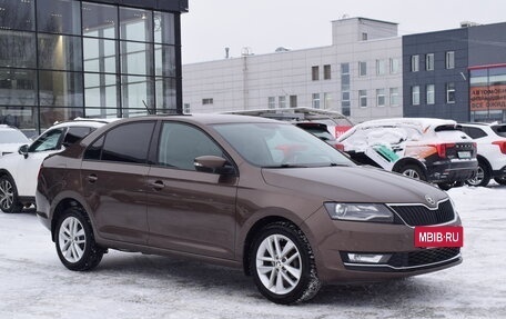 Skoda Rapid I, 2017 год, 937 000 рублей, 4 фотография