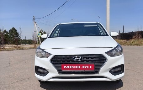 Hyundai Solaris II рестайлинг, 2019 год, 1 100 000 рублей, 1 фотография