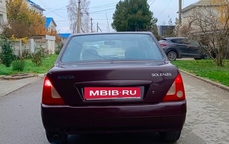 Dacia Solenza, 2003 год, 165 000 рублей, 6 фотография