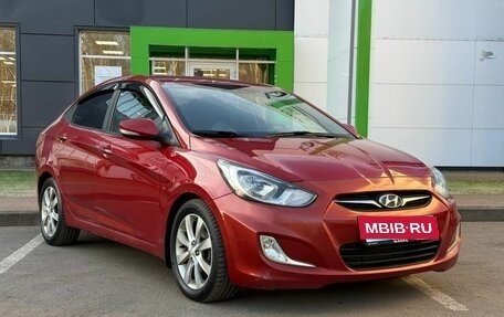 Hyundai Solaris II рестайлинг, 2011 год, 783 000 рублей, 3 фотография