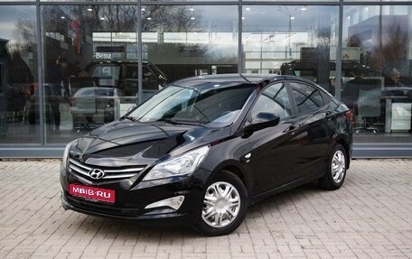 Hyundai Solaris II рестайлинг, 2014 год, 790 000 рублей, 1 фотография