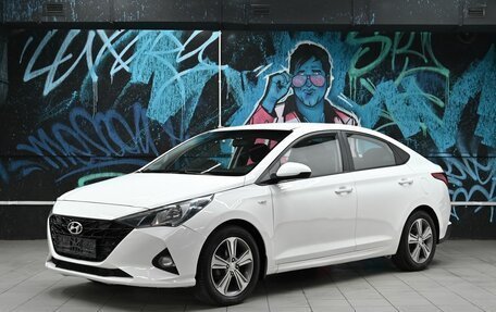 Hyundai Solaris II рестайлинг, 2021 год, 1 095 000 рублей, 1 фотография