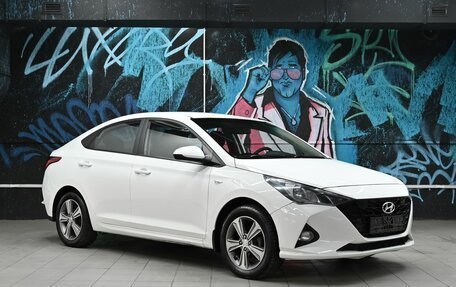 Hyundai Solaris II рестайлинг, 2021 год, 1 095 000 рублей, 2 фотография