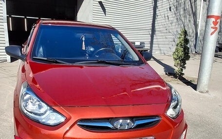 Hyundai Solaris II рестайлинг, 2013 год, 740 000 рублей, 9 фотография