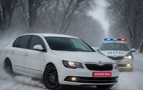 Skoda Superb III рестайлинг, 2013 год, 1 700 000 рублей, 17 фотография