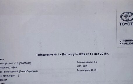 Toyota RAV4, 2018 год, 3 800 000 рублей, 16 фотография