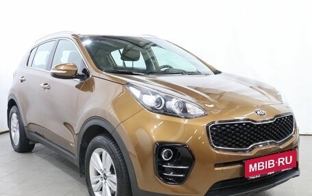 KIA Sportage IV рестайлинг, 2017 год, 2 190 000 рублей, 3 фотография