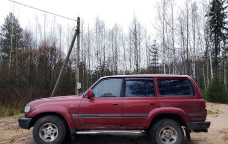 Toyota Land Cruiser 80 рестайлинг, 1995 год, 750 000 рублей, 1 фотография