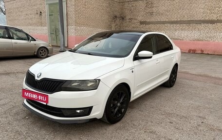 Skoda Rapid I, 2016 год, 1 100 000 рублей, 4 фотография