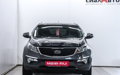 KIA Sportage III, 2015 год, 1 599 000 рублей, 2 фотография