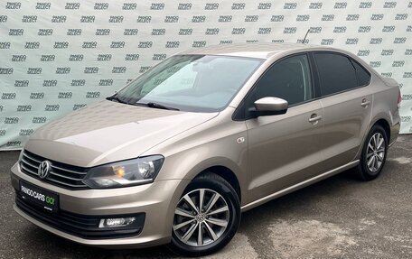 Volkswagen Polo VI (EU Market), 2016 год, 1 195 000 рублей, 3 фотография