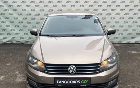 Volkswagen Polo VI (EU Market), 2016 год, 1 195 000 рублей, 2 фотография