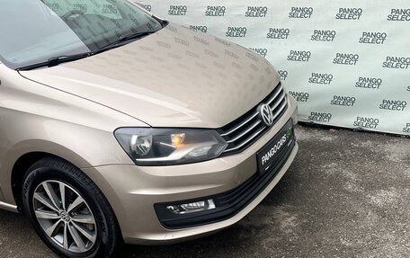 Volkswagen Polo VI (EU Market), 2016 год, 1 195 000 рублей, 10 фотография