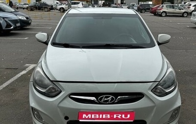 Hyundai Solaris II рестайлинг, 2011 год, 540 000 рублей, 1 фотография