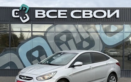 Hyundai Solaris II рестайлинг, 2011 год, 757 000 рублей, 1 фотография