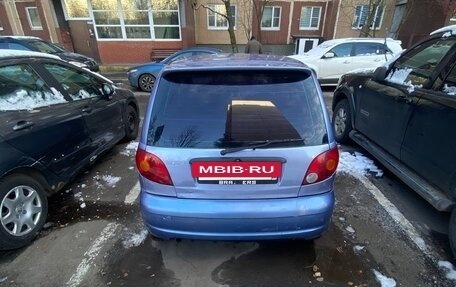 Daewoo Matiz I, 2008 год, 165 000 рублей, 4 фотография