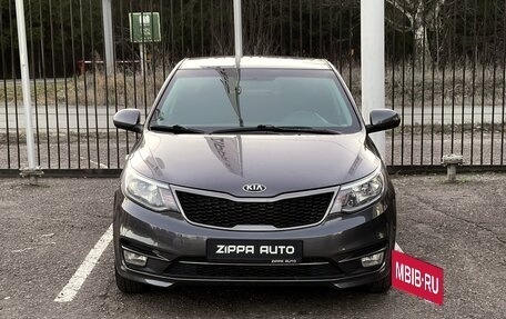 KIA Rio III рестайлинг, 2016 год, 1 049 000 рублей, 2 фотография