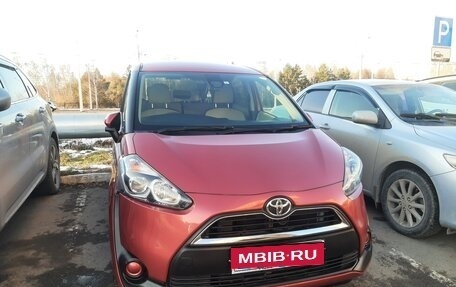 Toyota Sienta II, 2017 год, 1 450 000 рублей, 1 фотография