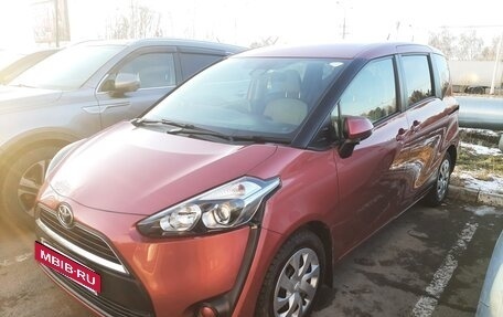 Toyota Sienta II, 2017 год, 1 450 000 рублей, 3 фотография