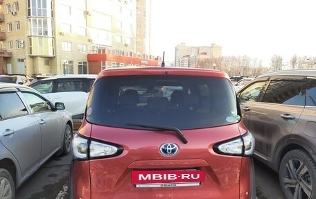 Toyota Sienta II, 2017 год, 1 450 000 рублей, 4 фотография
