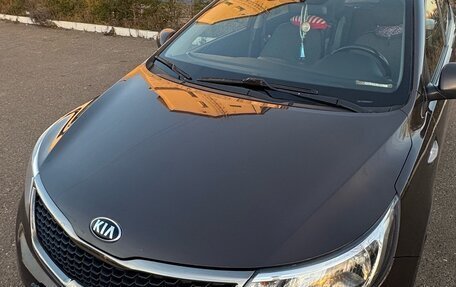 KIA Rio III рестайлинг, 2017 год, 1 400 000 рублей, 1 фотография