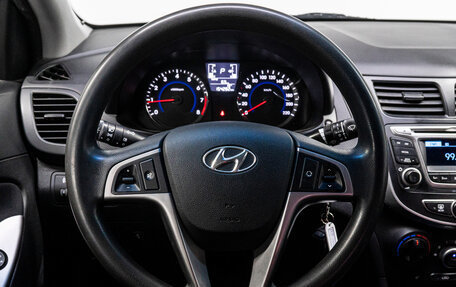 Hyundai Solaris II рестайлинг, 2015 год, 1 030 000 рублей, 18 фотография