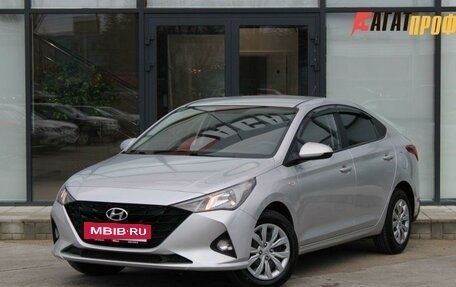 Hyundai Solaris II рестайлинг, 2021 год, 1 479 000 рублей, 3 фотография