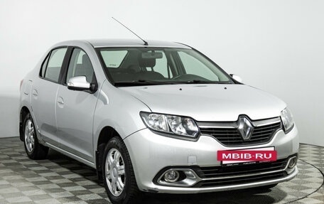 Renault Logan II, 2015 год, 449 777 рублей, 3 фотография